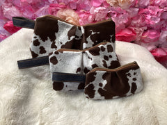 Luxe moo makeup clutch set